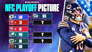 UPDATED NFC Playoff Picture: Bears lead NFC North, Packers drop to 7-Seed