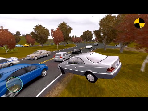 GTA 4 Crash Testing Real Car Mods Ep.61
