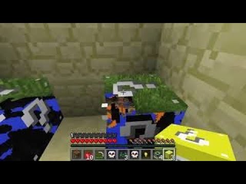 New PopularMMOs Pat vs Jen Minecraft: ENDER GOLEM CHALLENGE GAMES - Lucky Block Mod - Modded Mini-G