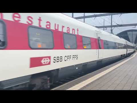 IC5 nach Rorschach abfahrt in Olten