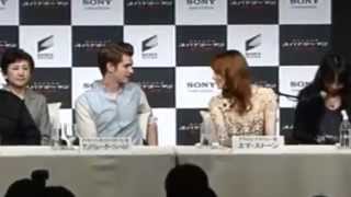 Andrew Garfield and Emma Stone Japan Press Conference 2012