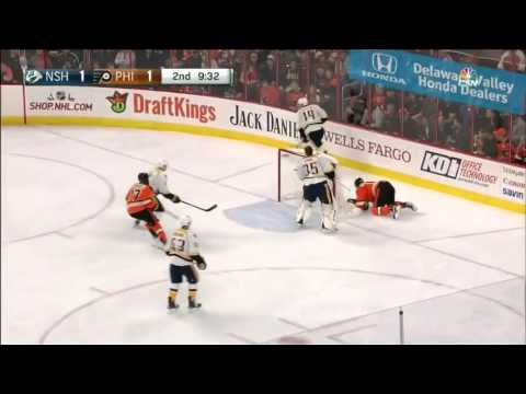 Nashville Predators at Philadelphia Flyers 11 27 2015