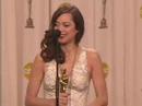 Marion Cotillard cantando en los Oscar 2008