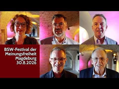 Hälfte der Deutschen wagt nicht mehr, frei die Meinung zu äußern–Festival Meinungsfreiheit Magdeburg Video-Thumbnail von YouTube