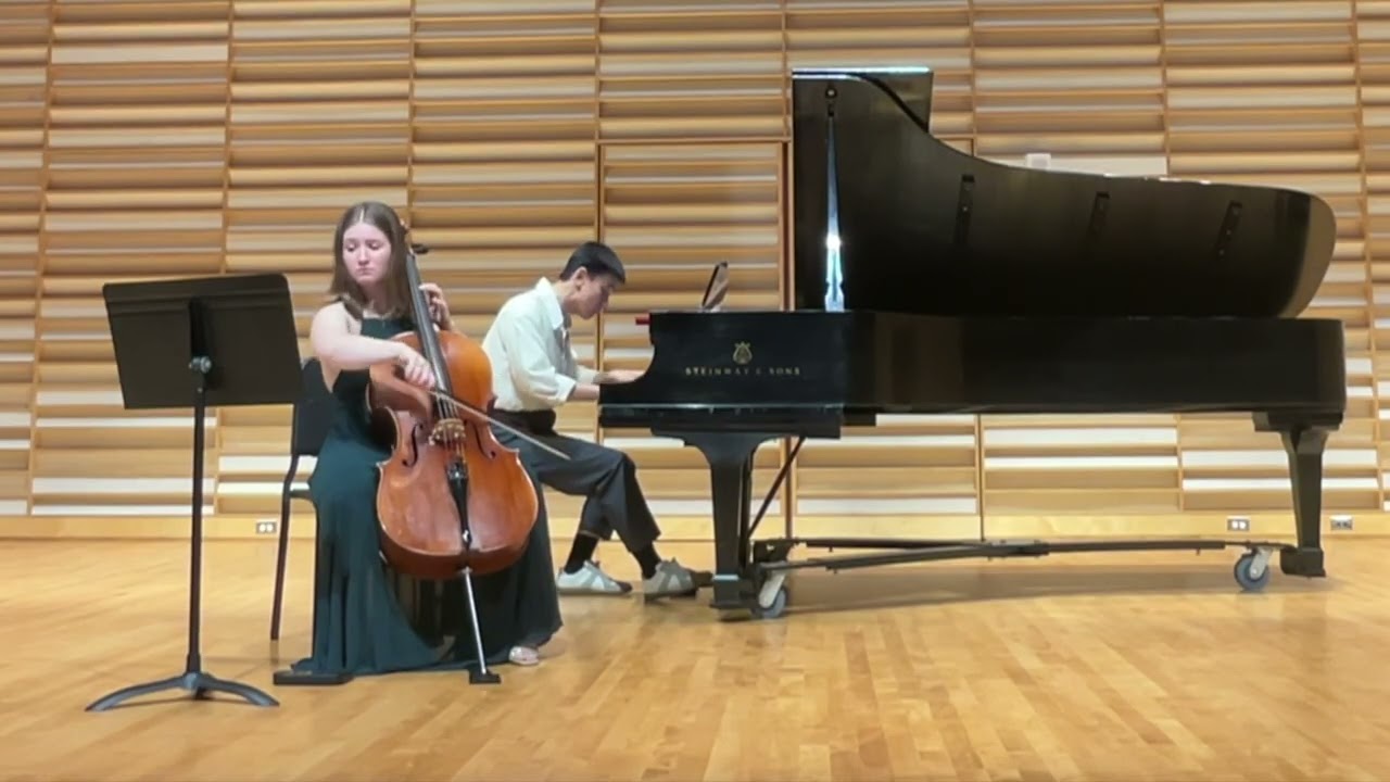 Promotional video thumbnail 1 for Griffin's Solo Cello Music