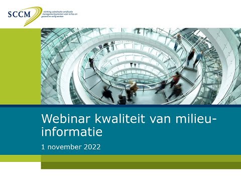 , title : 'Webinar Kwaliteit van milieu informatie in relatie met veranderingen in wet- en regelgeving'