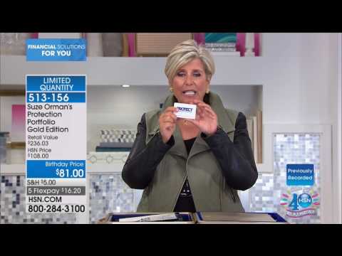 HSN | Suze Orman Financial Solutions for You Celebration 07.26.2017 - 04 AM