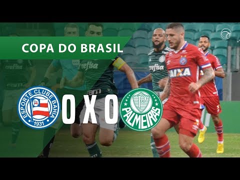 BAHIA 0 X 0 PALMEIRAS - MELHORES MOMENTOS - 02/08 - COPA DO BRASIL 2018