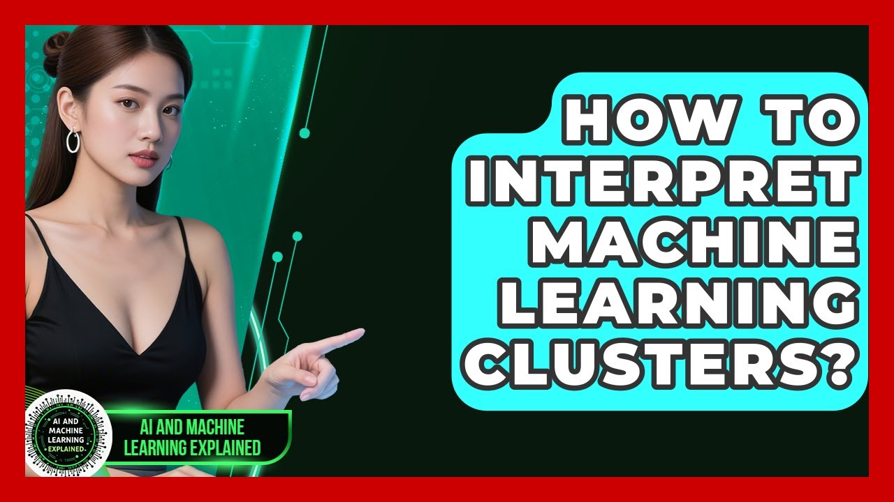 How To Interpret Machine Learning Clusters? - AI and Machine Learning Explained