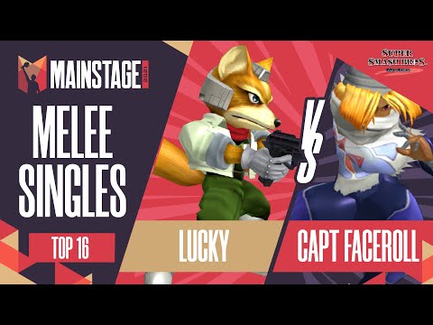 Lucky vs Captain Faceroll - Melee Singles: Top 16 Losers - Mainstage 2021 | Fox vs Sheik
