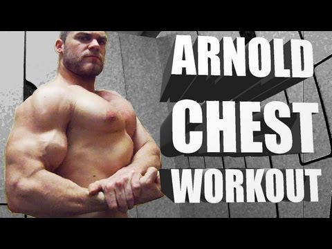 Arnold Chest Routine  - Classic Bodybuilding Workout