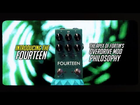 Fortin Amplification FOURTEEN dual boost / overdrive 2025 - Matte Green Sparkle image 8