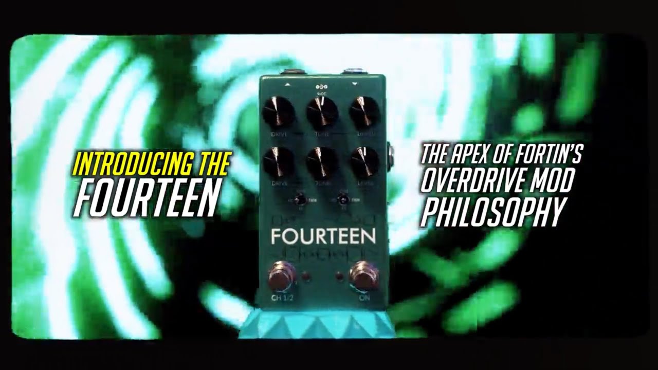 Introducing the Fourteen, the new Dual Boost / Overdrive - YouTube