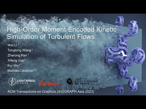 [SIGGRAPH ASIA 2023] High-Order Moment-Encoded Kinetic Simulation of Turbulent Flows