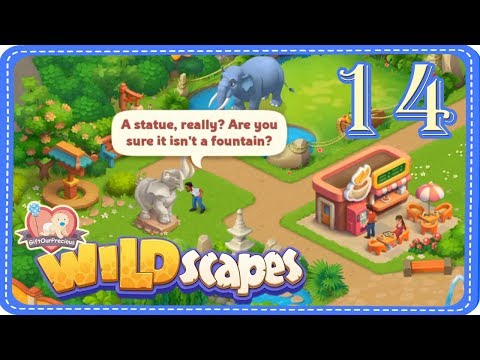 Wildscapes Gameplay Facecam | Level 14 | GiftOurPrecious.com
