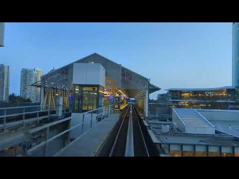 POV You're driving the #SkyTrain from #Vancouver to #Surrey