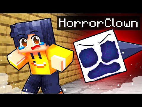 Help! Scary Clown Chasing Me in Minecraft!!