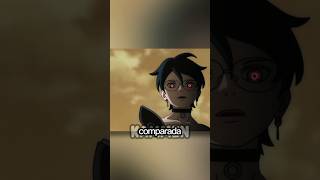 Sarada usa seu manguekyo sharingan para enfrentar konan