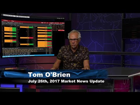 July 26th 10AM Stock Market Update by Tom O'Brien on TFNN