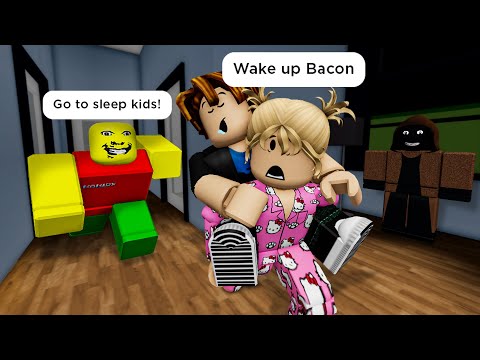 ADOPTED BY A WEIRD STRICT DAD 😠 Roblox Brookhaven 🏡 RP - Funny Moments