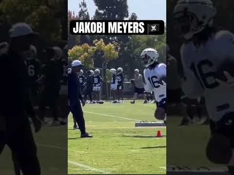 Jakobi Meyers Footwork 🏴‍☠️ #raiders #raidernation #nfl #raidernation #fyp #lasvegasraiders