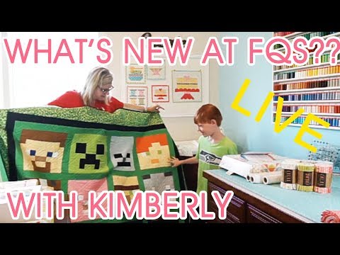 Behind the Seams: What's new at FQS with Kimberly - June 2018