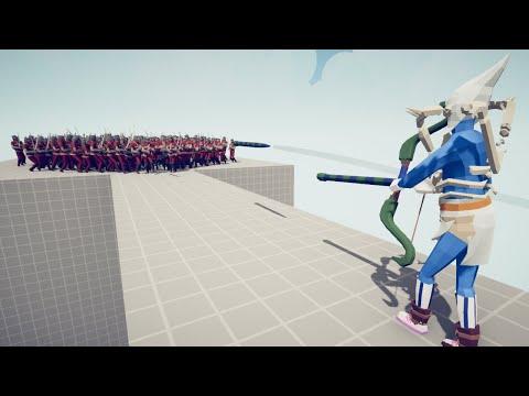 1Million ATTACK SPEED Snake Archer vs 100 UNITS | TABS - Totally Accurate Battle Simulator
