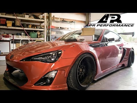 The Widebody FRS Gets APR Mirrors!