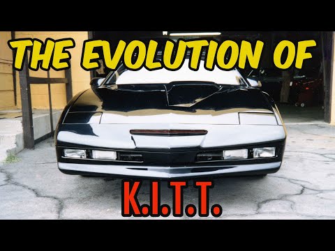 The Evolution of Knight Rider's KITT - Dash, Bumper, Console Changes Throughout the Series!