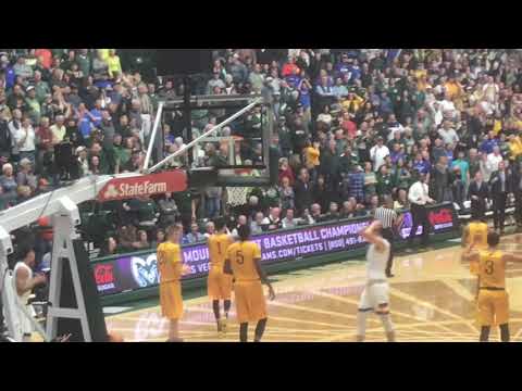 Wyoming men's basketball at Colorado State highlights