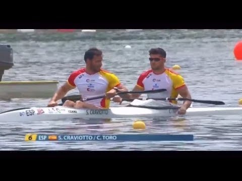 2018 ECA Canoe Sprint European Championships in Belgrade, Serbia  Men's K-2 200m Final A.