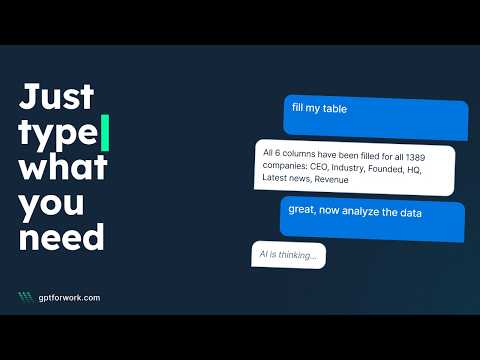 GPT for work video preview