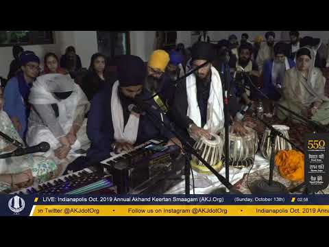 028 Indianapolis Oct. 2019 Raensabaayee Keertan - Bh. Tekpreet Singh Jee Ottawa