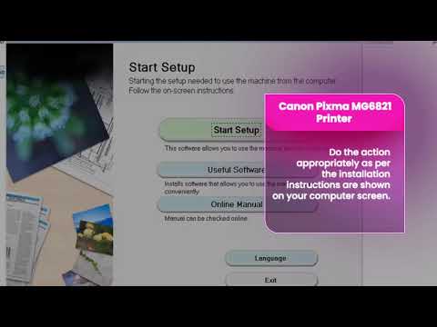 Thumbnail for How to Install Canon Pixma MG6821 Printer Driver
