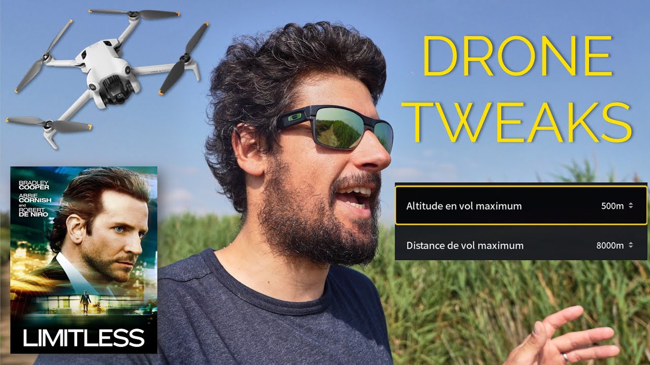 Hack Drone Tweaks pour RETIRER LA LIMITE D'ALTITUDE sur drones DJI cinématiques (ex du Mini 4 Pro) !