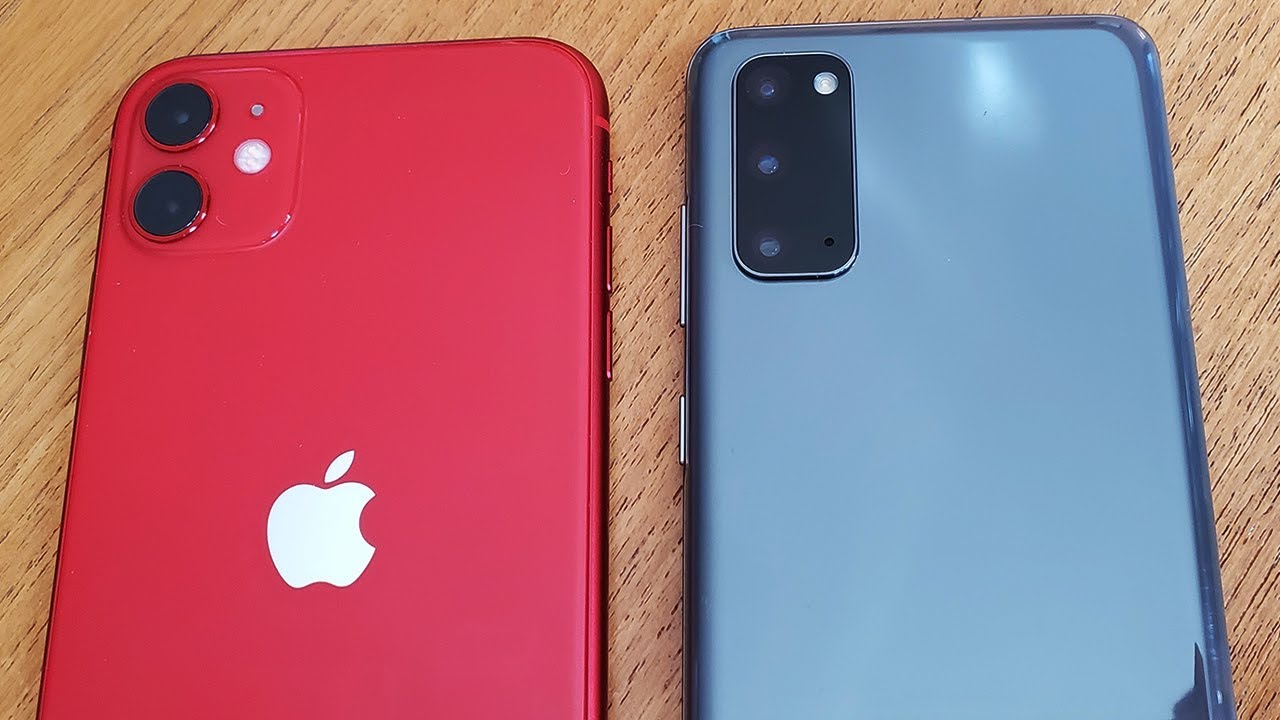 Galaxy S20 vs Iphone 11 - Gaming Comparison Test