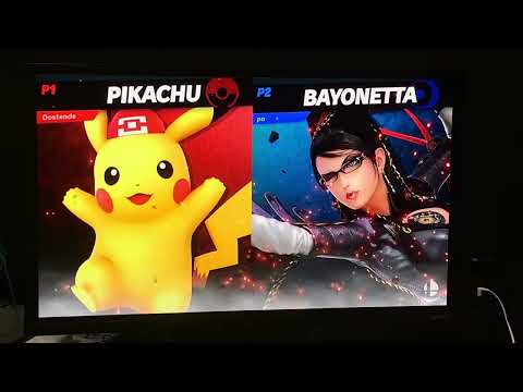 H4 (pikachu) vs pokepen (bayonetta)