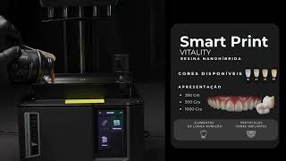 Vídeo de Resina 3D Smart Print Bio Vitality