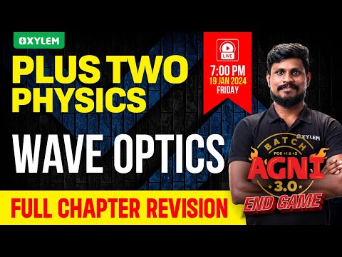 Plus Two Physics - Wave Optics | Xylem Plus Two
