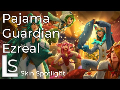 Pajama Guardian Ezreal - Skin Spotlight - Star Guardian Season 2 Collection - League of Legends