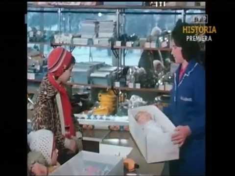 PRL 1976 Sklepy GS przed Świętami. Radzików Błonie Ożarów