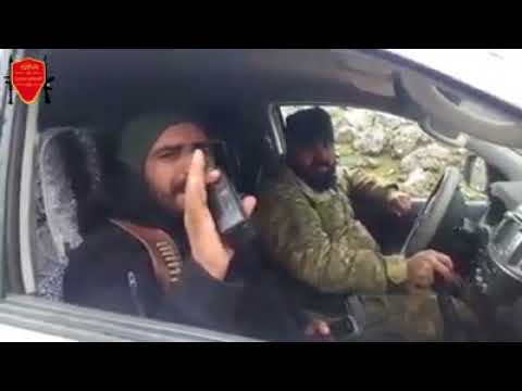 كلمة قائد لواء السلطان سليمان شاه محمد الجاسم أبو عمشة اثناء التوجه للمعركة غصن الزيتون