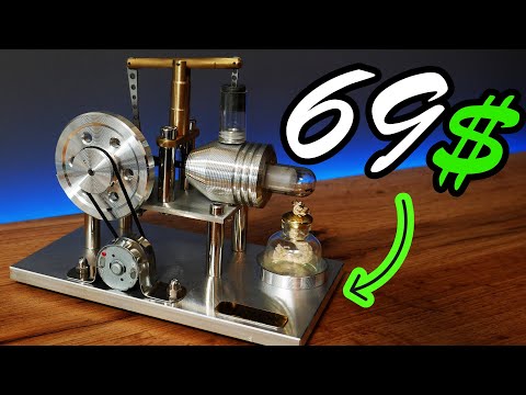 This Little STIRLING ENGINE is AWSOME