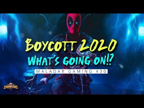 MCOC Boycott 2020 Announcement & Thoughts - Marvel Contest of Champions