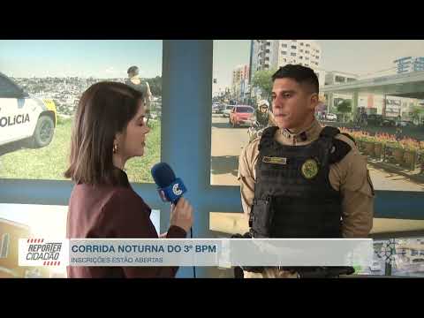 3º BPM abre inscrições para corrida noturna