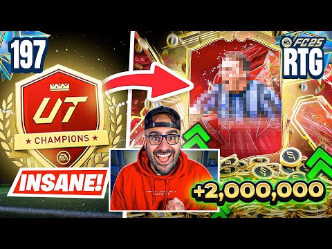 OMG MY BEST TOTS FUT CHAMPS REWARDS ON THE RTG!! FC 25 Ultimate Team