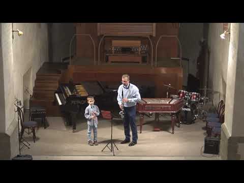 Daniel Panajotov klarinet - Závěrečný koncert ZUŠ Krnov 2019