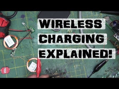 Qi Wireless Charging EXPLAINED! | Electronics for the back of the class.
