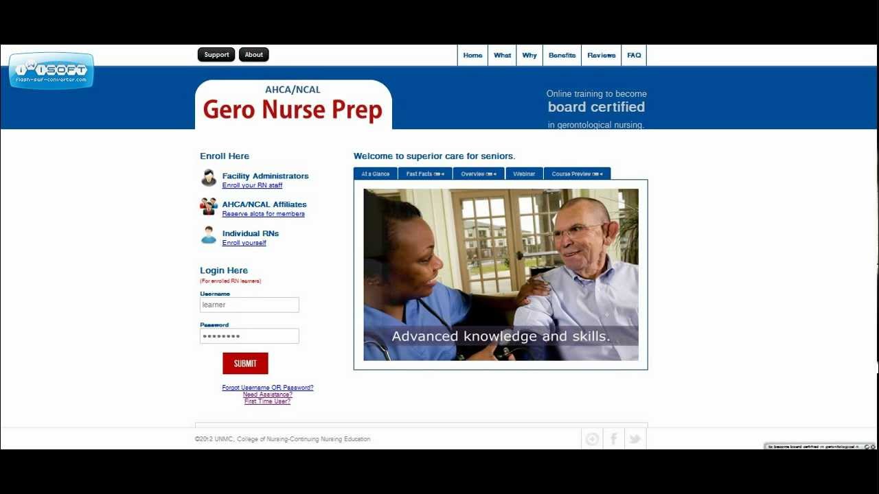 Course Navigation Video