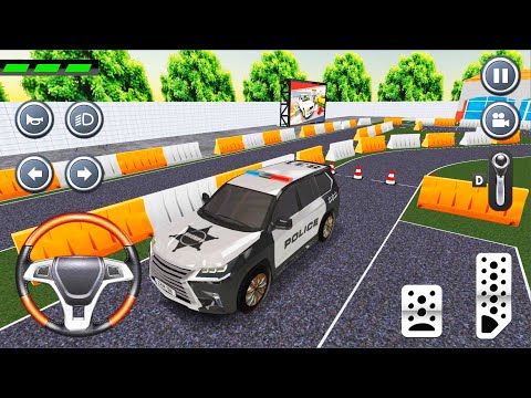 Police Parking Adventure - Car Games Rush 3D #1 - Police Car Driving School Android Gameplay
